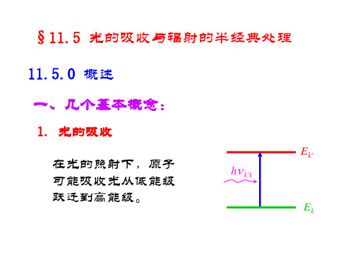 光的吸收与受激辐射2