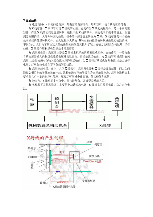 X线机的构造组成