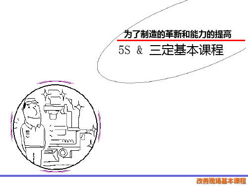 精选5S三定基本课程ppt38页cpl