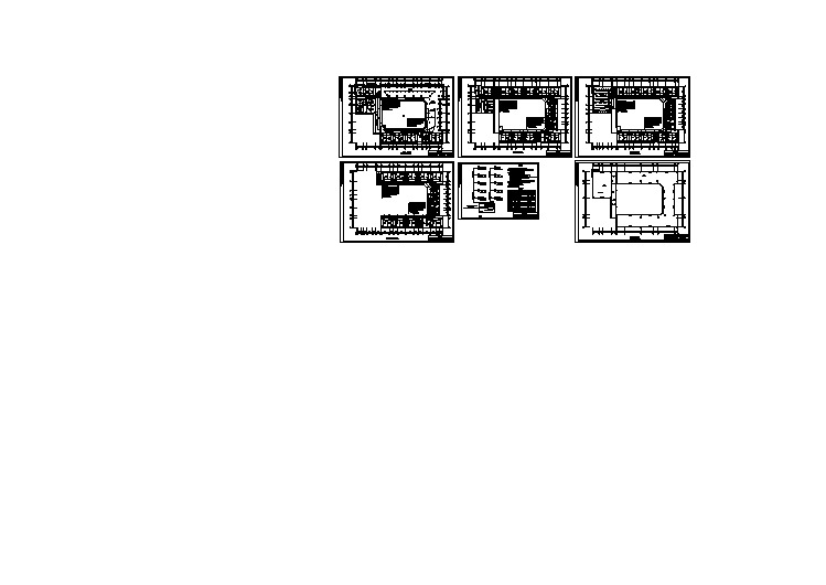 教学楼设计方案电气施工图（共6张）