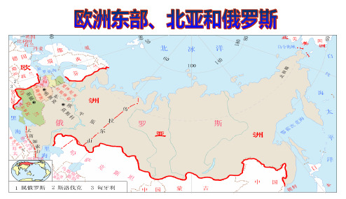 高中地理课件-408欧洲东部、北亚和俄罗斯