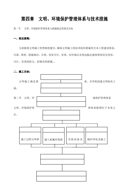 环境保护管理体系与措施