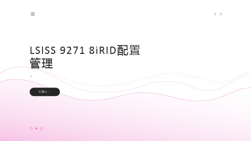 LSISAS 9271 8iRAID配置管理