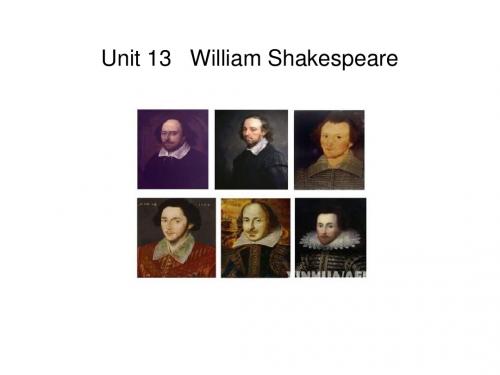 九年级英语William Shakespeare课件.ppt