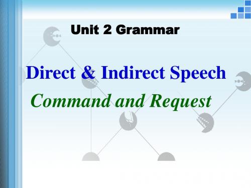 高一英语课件：Unit2 Grammar(共19张PPT)