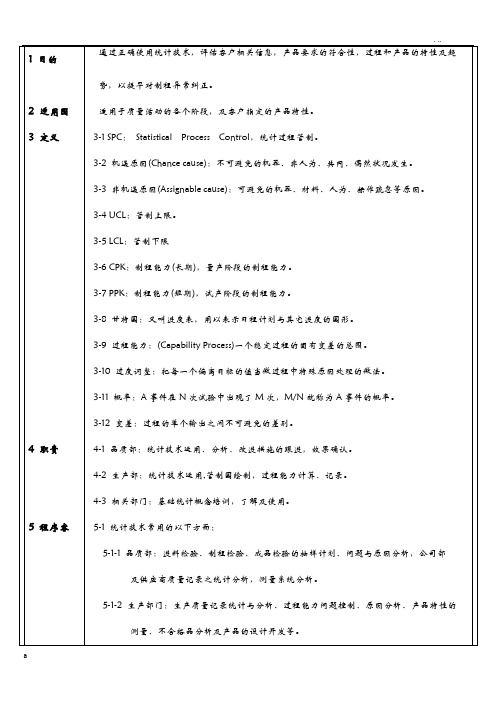 SPC管理控制程序