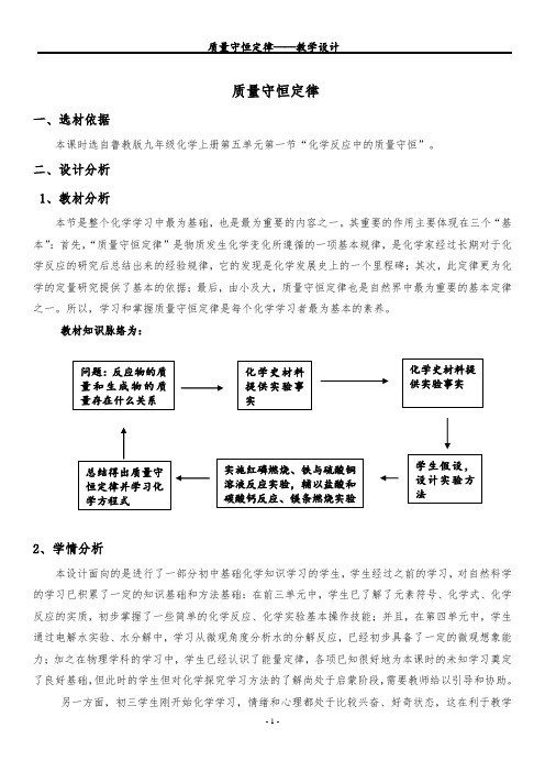 质量守恒定律