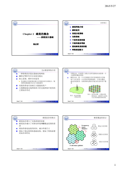 Chapter 2 蜂窝的概念