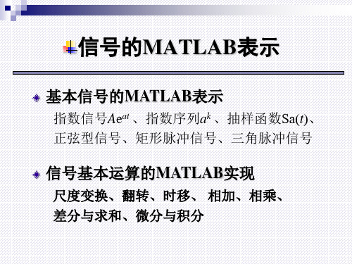 第5章_信号与系统_MATLAB