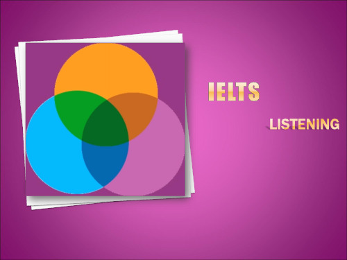 IELTS Listening 雅思听力基本介绍