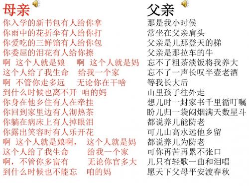初二政治上学期难报三春晖1(教学课件201908)