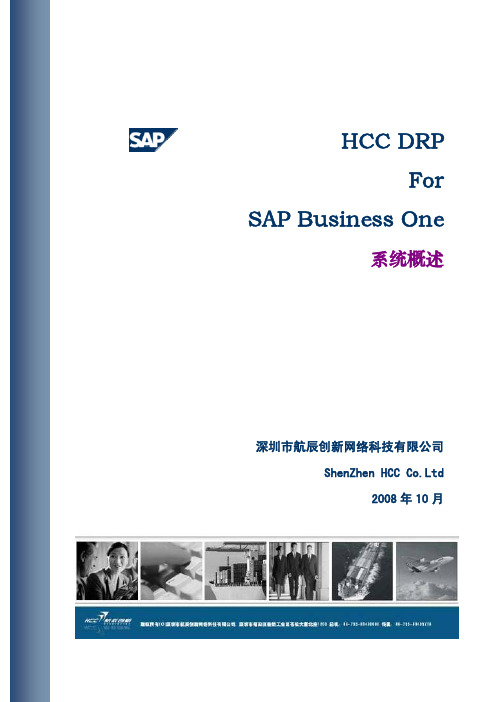 HCC DRP For SAP Business One系统概述