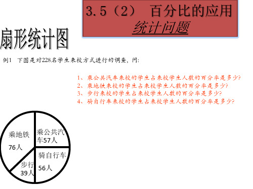 沪教版数学六上《百分比的应用》课件1