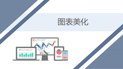 简洁柱状图饼图条形图表合集图表美化ppt模板【精品ppt模板可编辑】