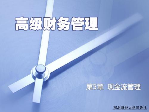 第5章现金流管理-PPT文档资料