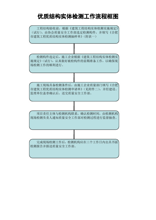 优质结构实体检测工作流程框图