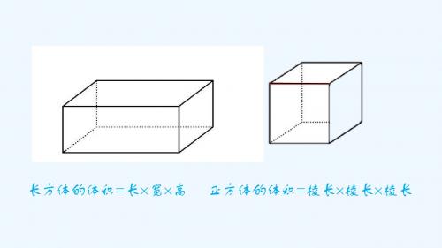 数学人教版六年级下册不规则物体的体积