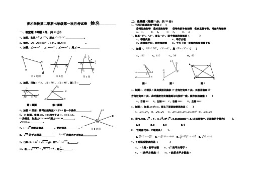 第六周初一下家庭作业