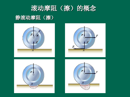 滚动摩阻(擦)的概念