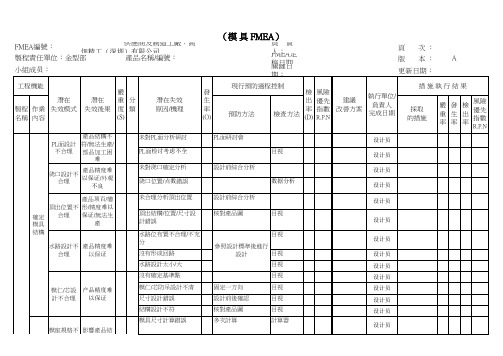 模具FMEA(金型)