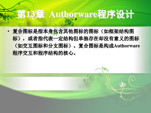 第13章Authorware程序设计