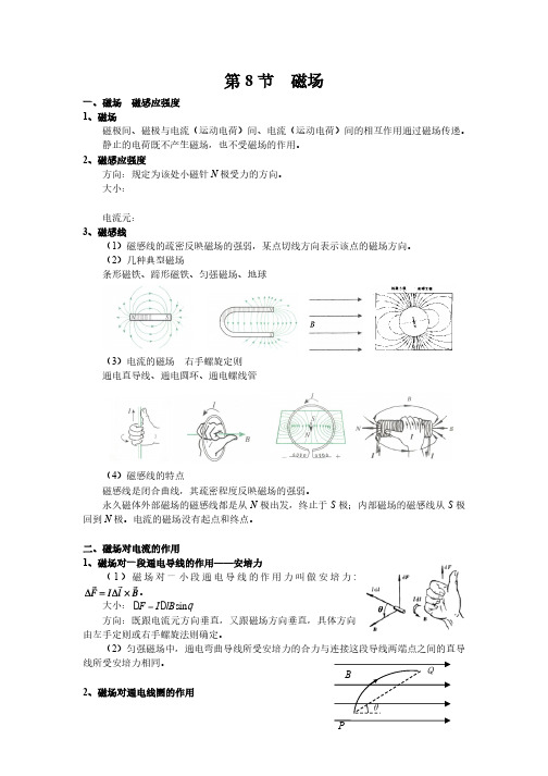 电磁学总结