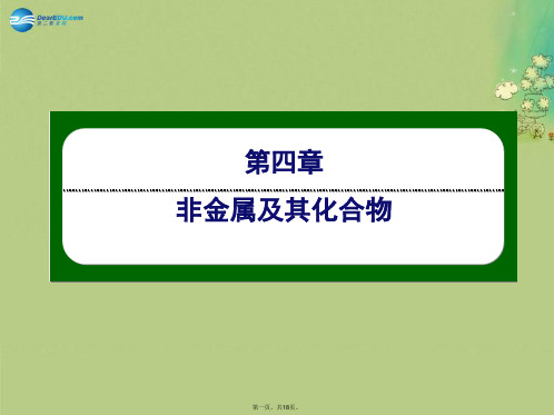 高中化学 421氯气及Cl的检验课件 新人教版必修1
