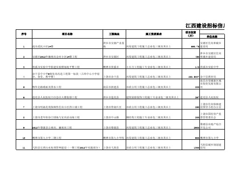 招标公告