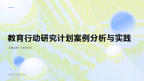 教育行动研究计划案例