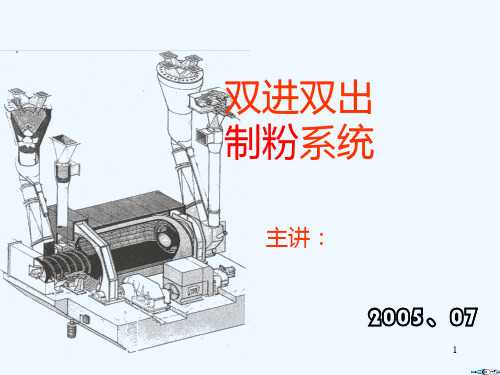 双进双出磨煤机工作流程