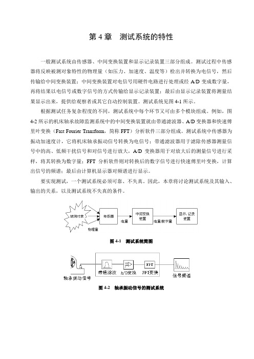 测试系统的特性