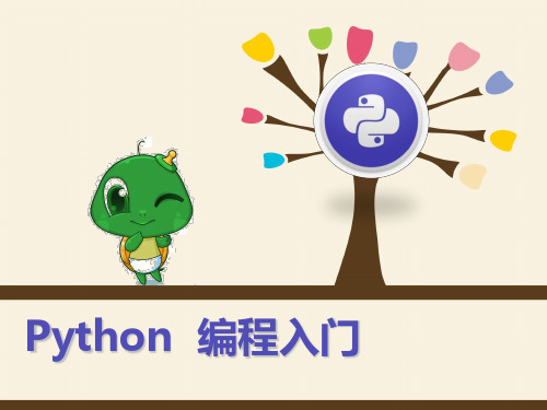 Python编程入门培训教材PPT(35张)