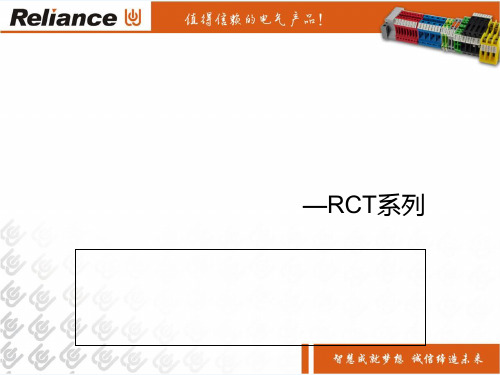 RCT系列端子对比 PPT