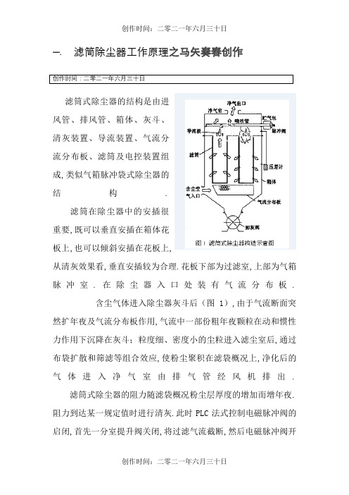 滤筒除尘器工作原理及说明