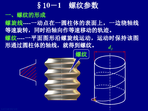 机械设计基础PPT课件第章联接ppt课件