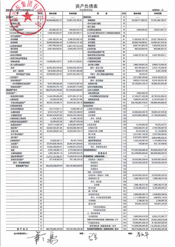 北京汽车集团有限公司2020年上半年财务报表及附注