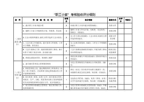 职工小家评分细则