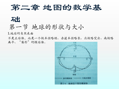 地图学第二章地图的数学基础