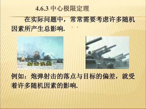 2019-2020年人教统编4.6.3中心极限定理课件