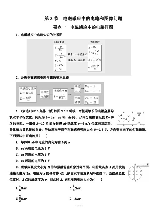 电磁感应中的电路和图像问题