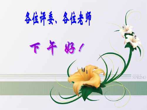 梅花魂说课稿资料