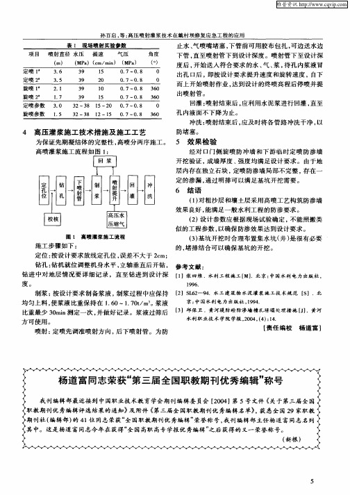 杨道富同志荣获“第三届全国职教期刊优秀编辑”称号