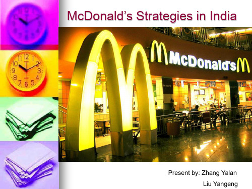 McDonald’s Strategies in India