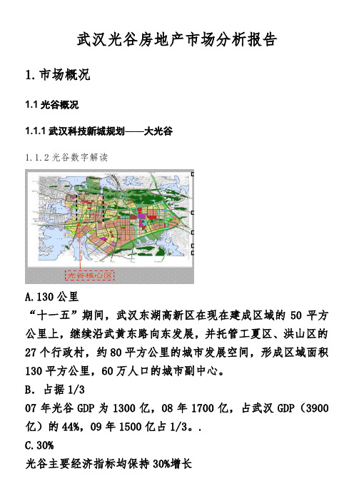 武汉光谷房地产市场分析