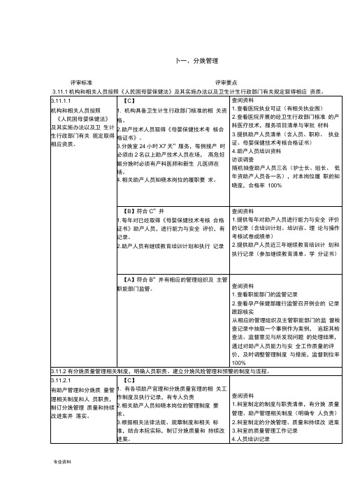 分娩管理促进自然分娩