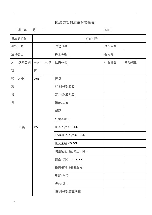 化妆品生产企业各种记录图表一览