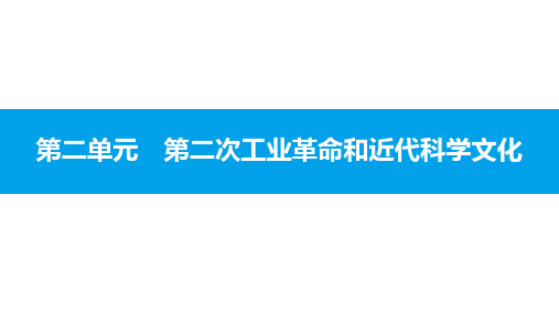 人教部编版九年级历史下册第二单元复习课件