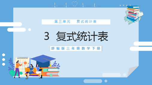 复式统计表数学课件PPT