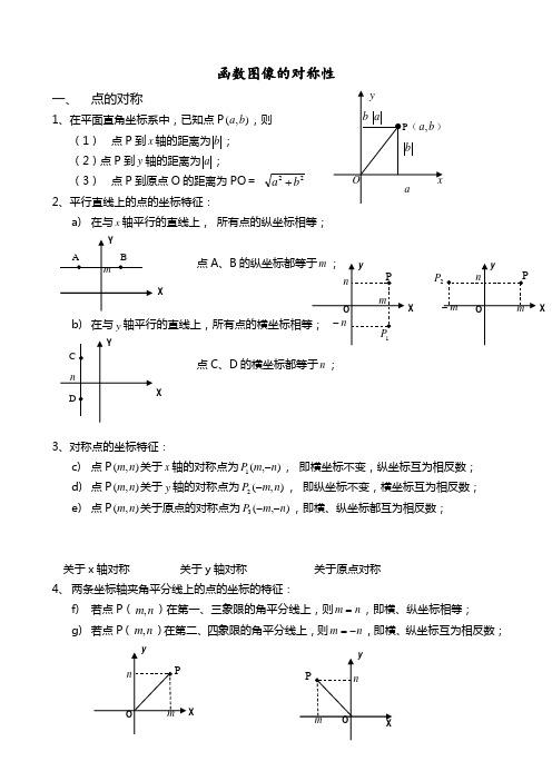 一次函数的平移和对称