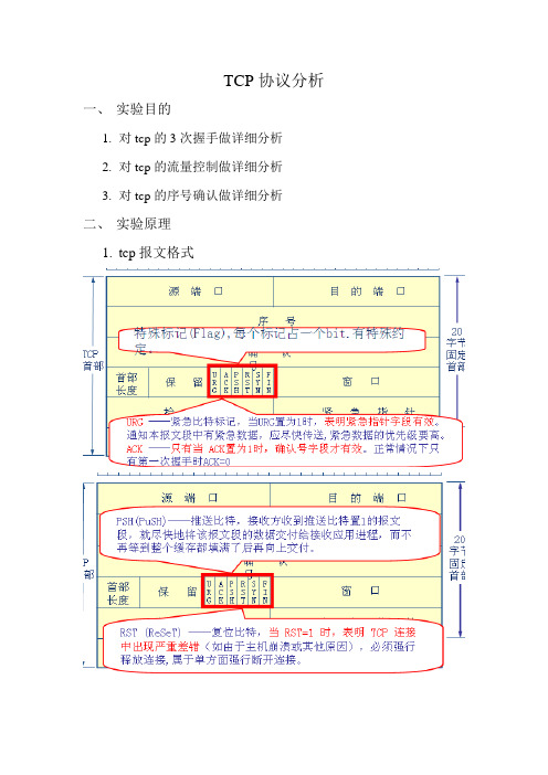 TCP协议分析